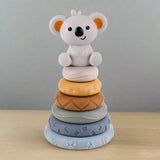 Jeu de construction sensoriel en silicone Montessori | SilicBuild