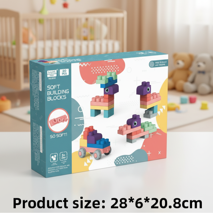 Shockproof Baby Building Toy | BendyBrick