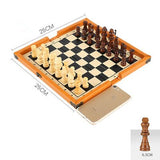 Jeu d'Échecs Portable en bois