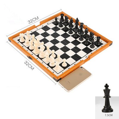 Jeu d'Échecs Portable en bois