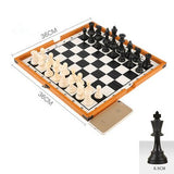 Jeu d'Échecs Portable en bois
