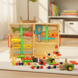 Wooden construction set for children | ToolBox