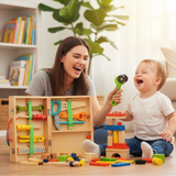 Wooden construction set for children | ToolBox