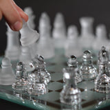 Jeu d'Échecs en Verre