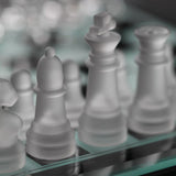 Jeu d'Échecs en Verre