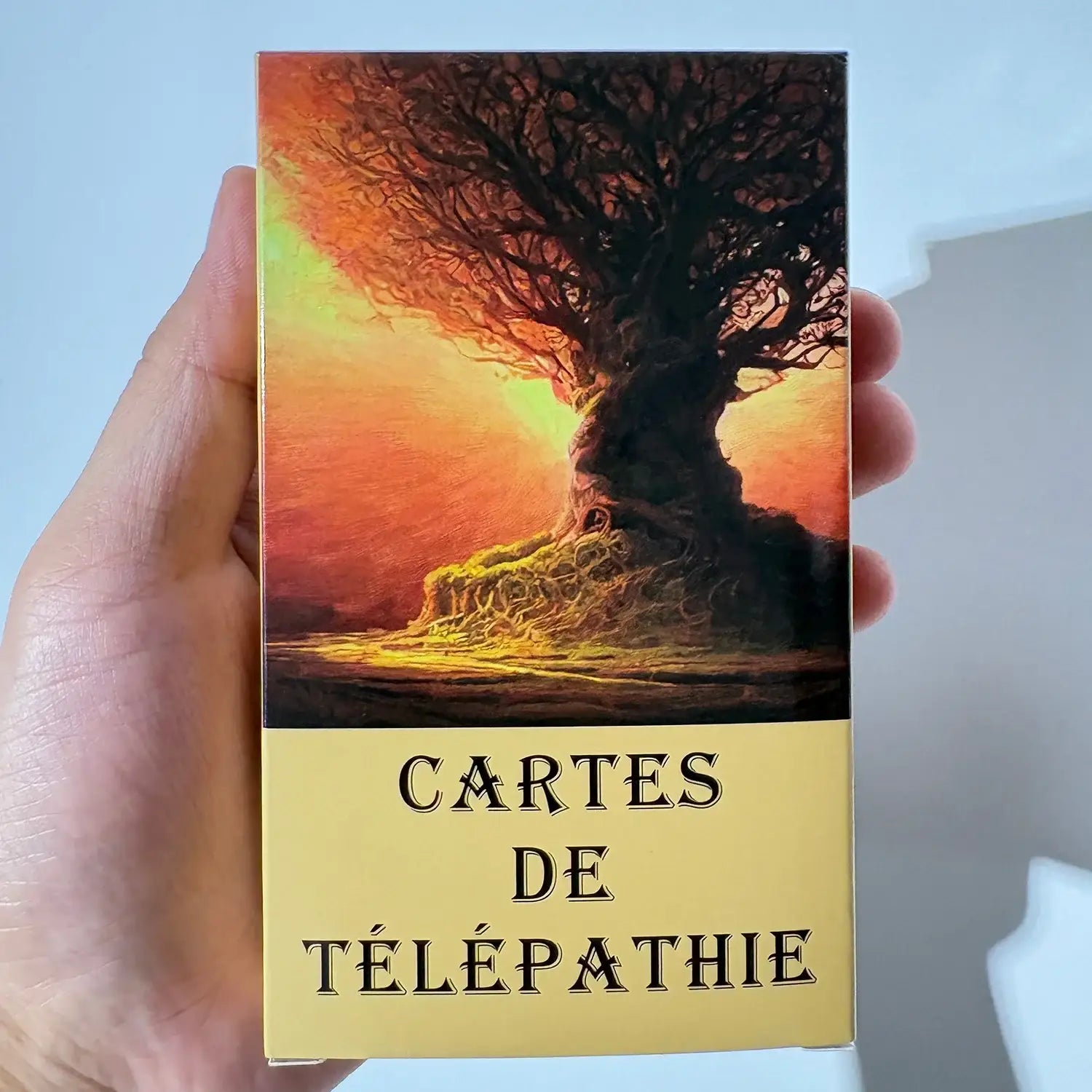 Divination card games Telepathy
