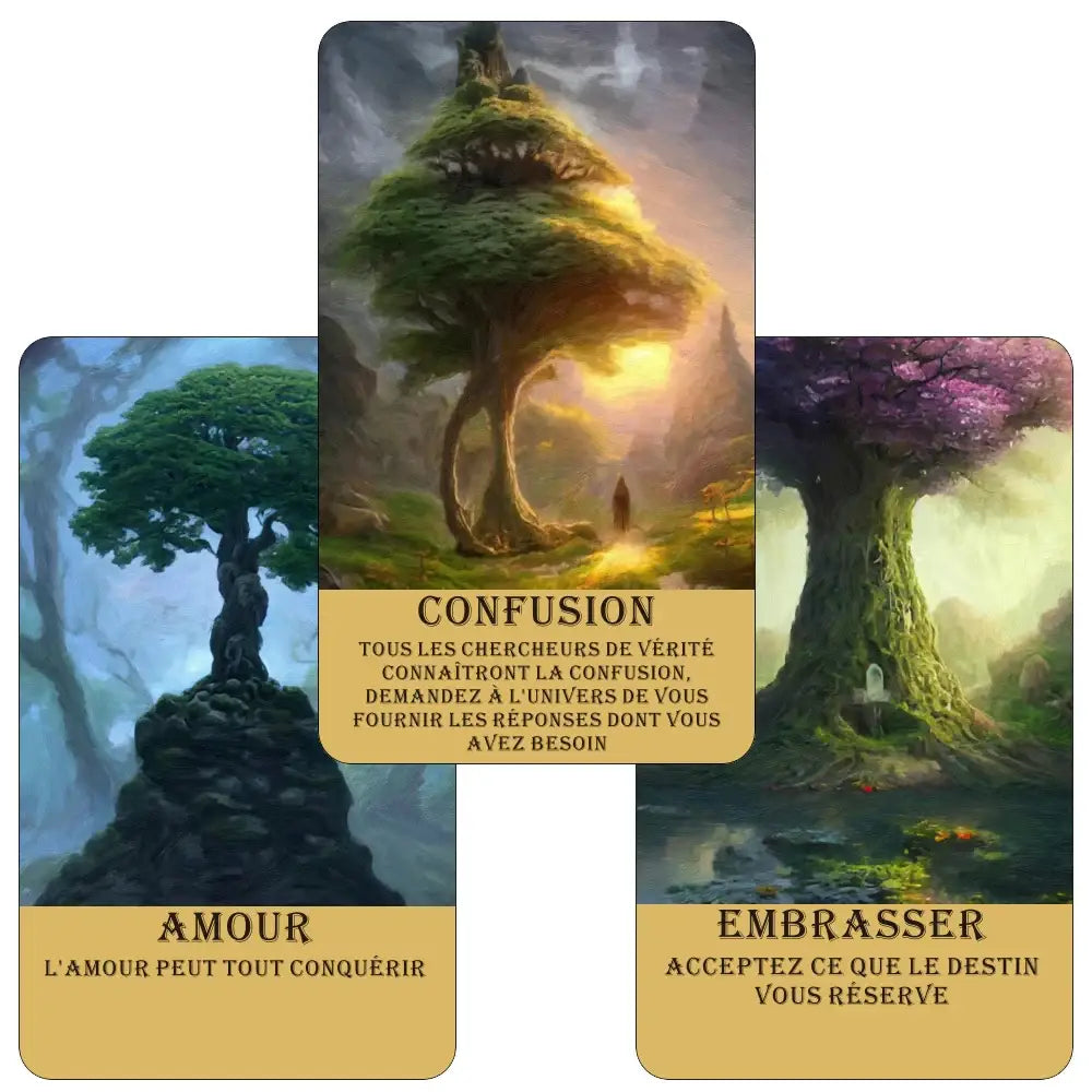 Divination card games Telepathy