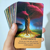 Divination card games Telepathy