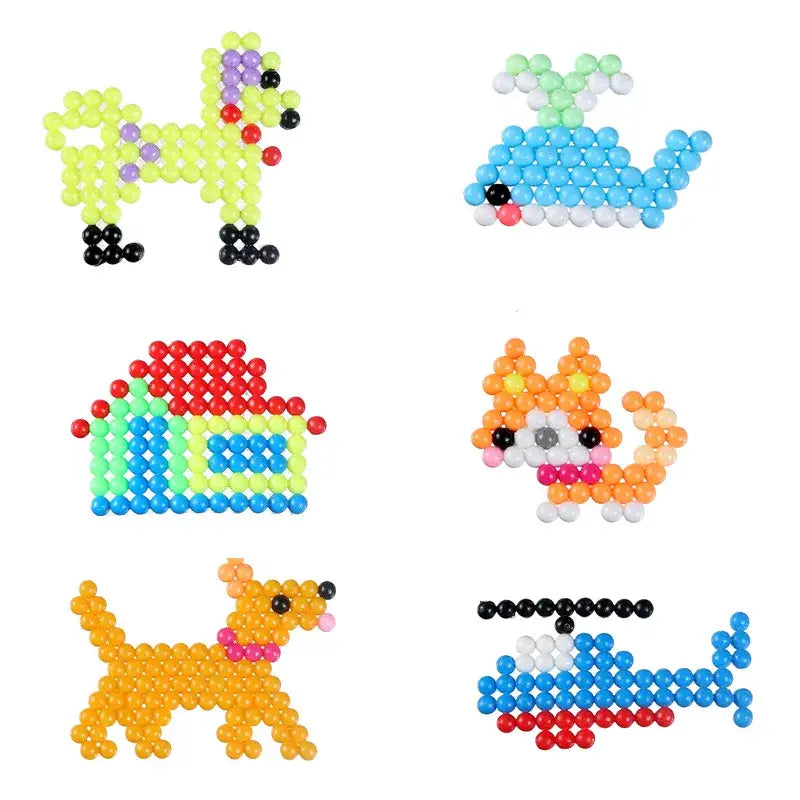Sticky bead craft toy