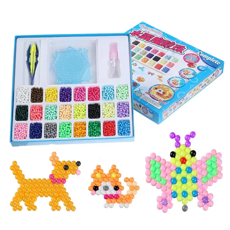 Sticky bead craft toy
