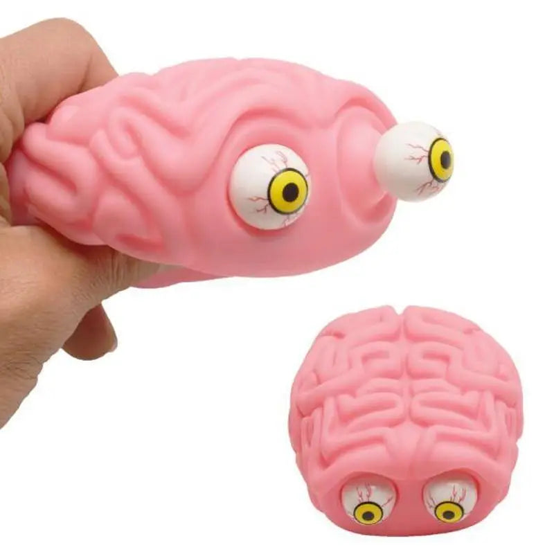 Brain-shaped stress toy for children