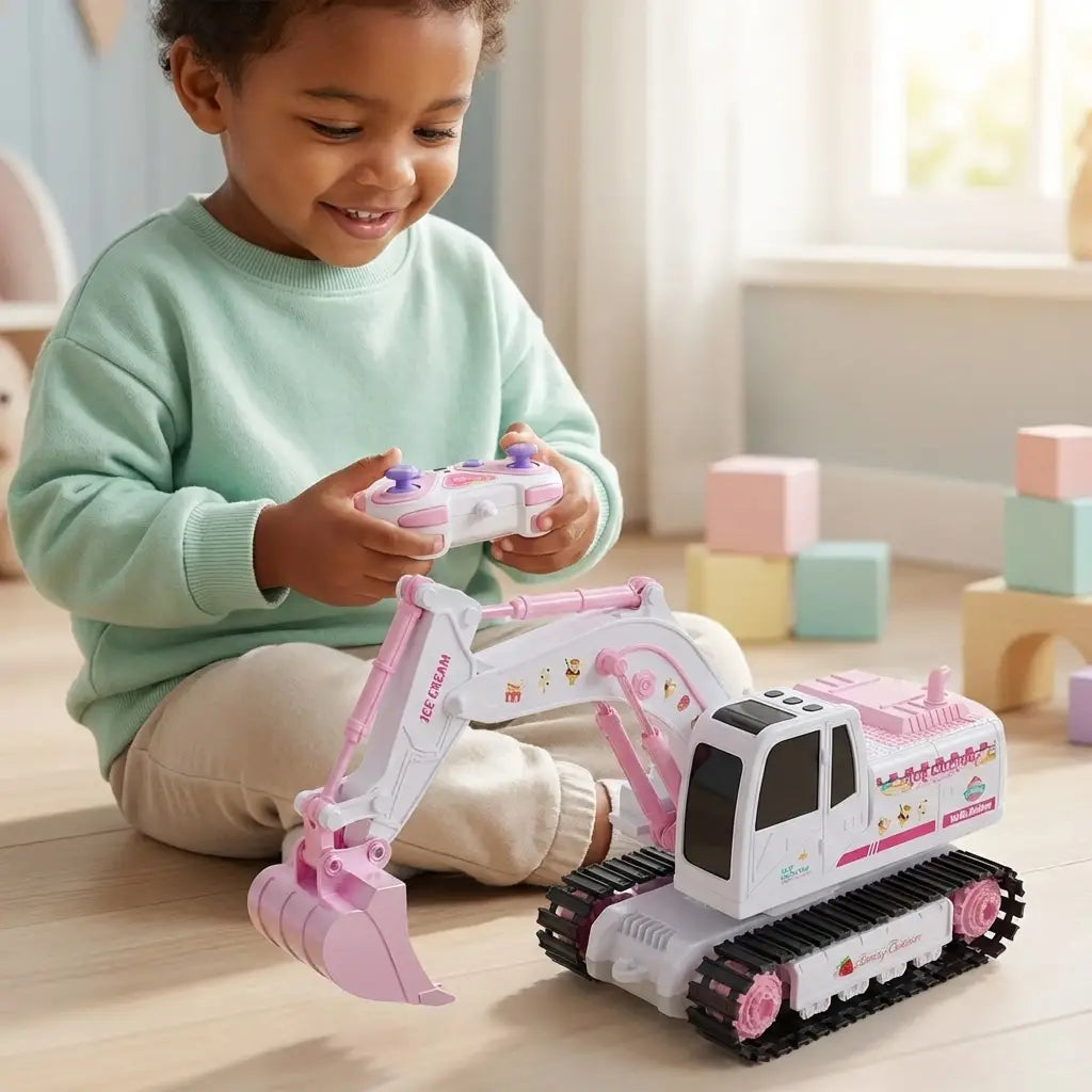 Jouet Camion de Construction Télécommandé