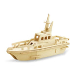 Wooden Puzzle Toy Military Series