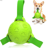 Dog toy Chew balls with straps