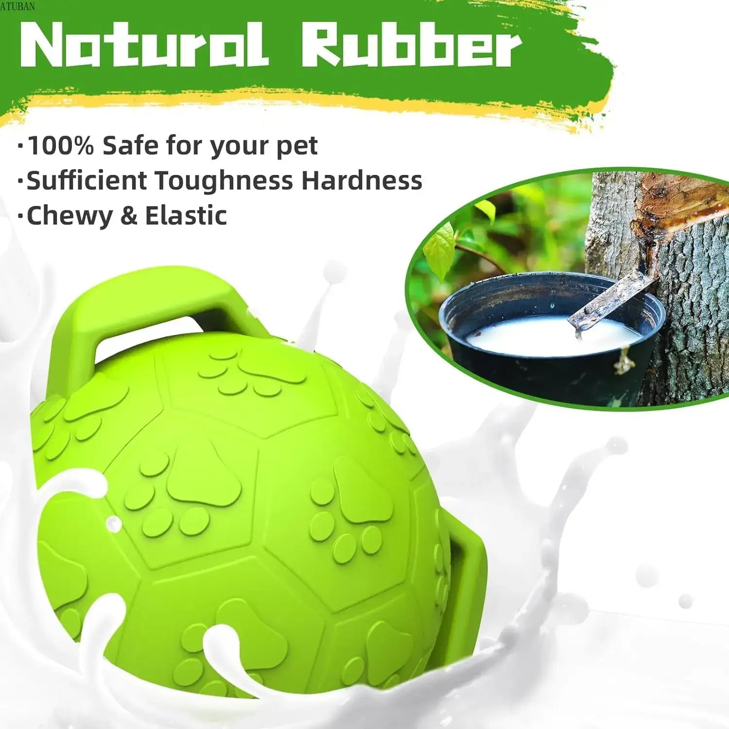 Dog toy Chew balls with straps