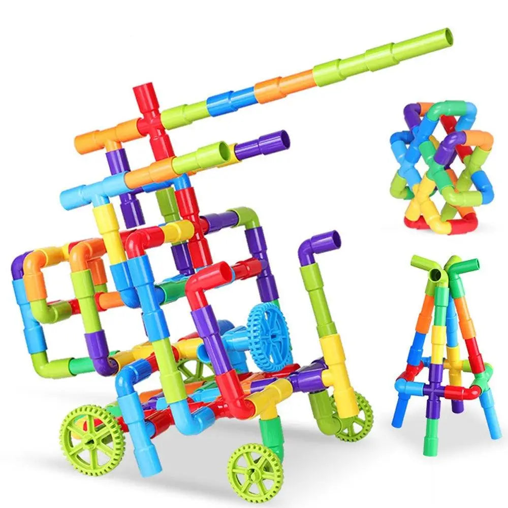 Kids' Pipe Building Toy