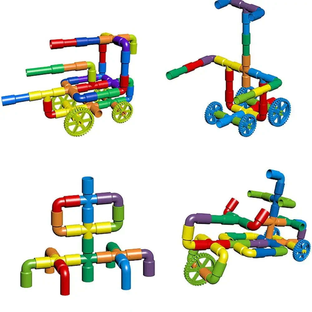 Kids' Pipe Building Toy