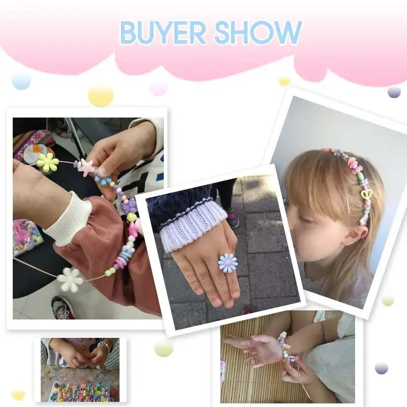 Creative toy beads for girls