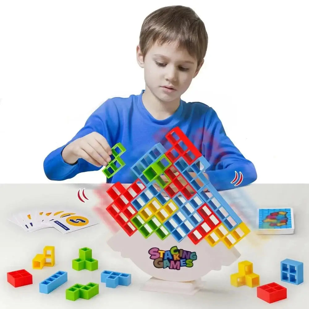 Tetris Tower Balance Toy