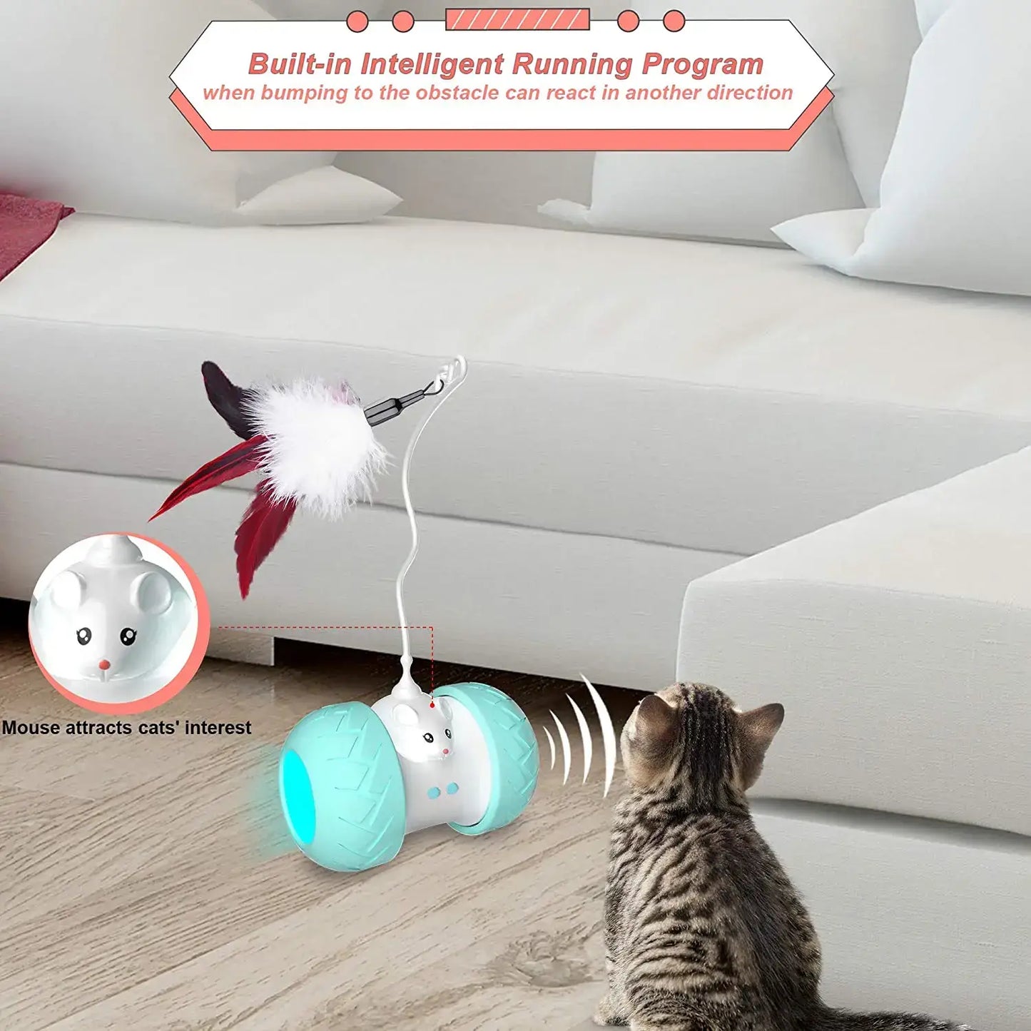 Electronic Interactive Cat Toy