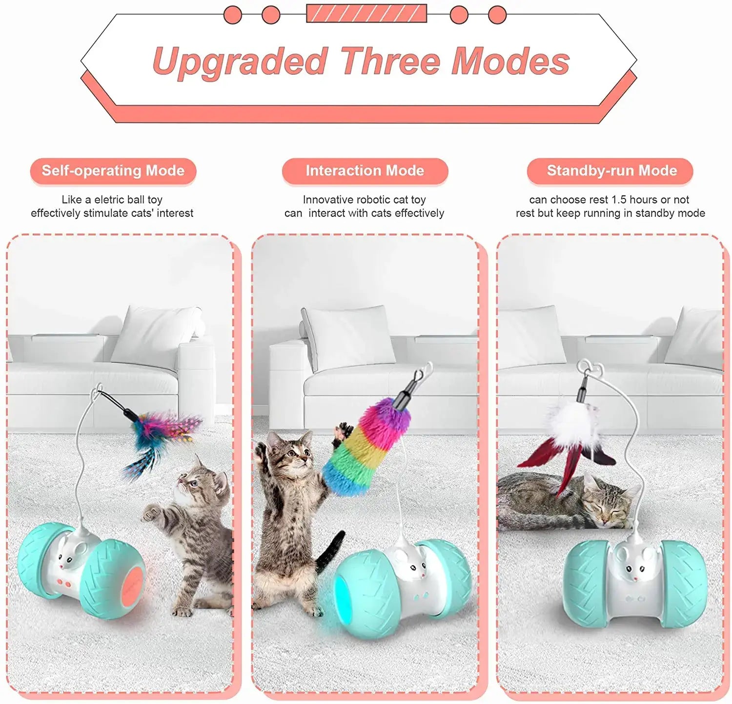 Electronic Interactive Cat Toy