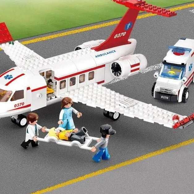 Lego Medical Air Ambulance Toy