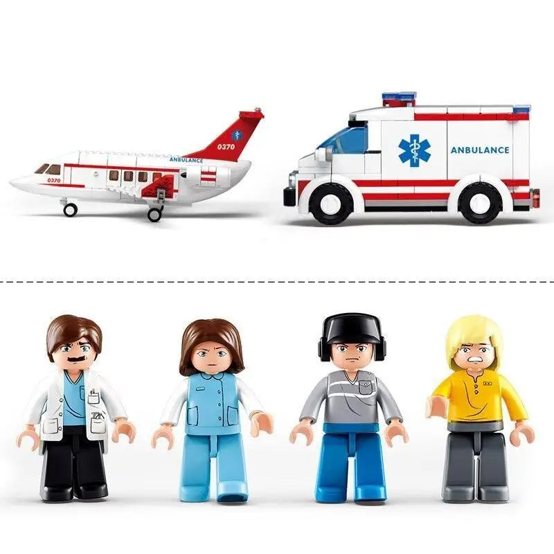 Lego Medical Air Ambulance Toy
