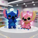 Nano Block Stitch Blue Pink Toy