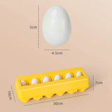 Montessori Eggs Toy - 12 Educational Eggs