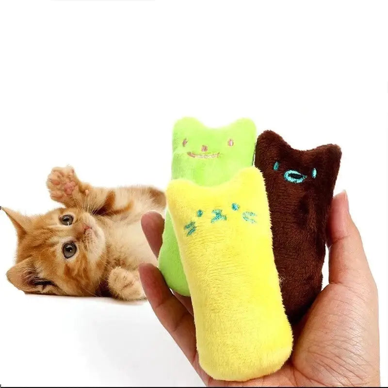 Giocattolo in peluche da mordere per gatti