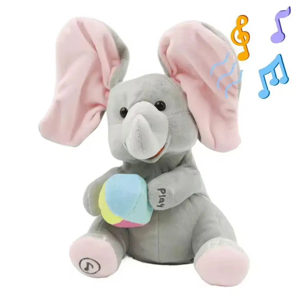Peek-a-boo Elephant Plush Toy