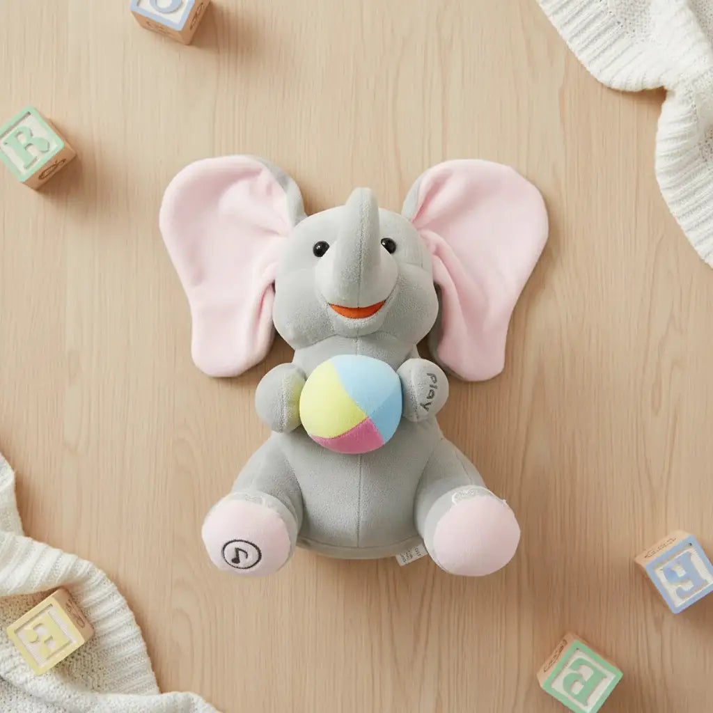 Peek-a-boo Elephant Plush Toy