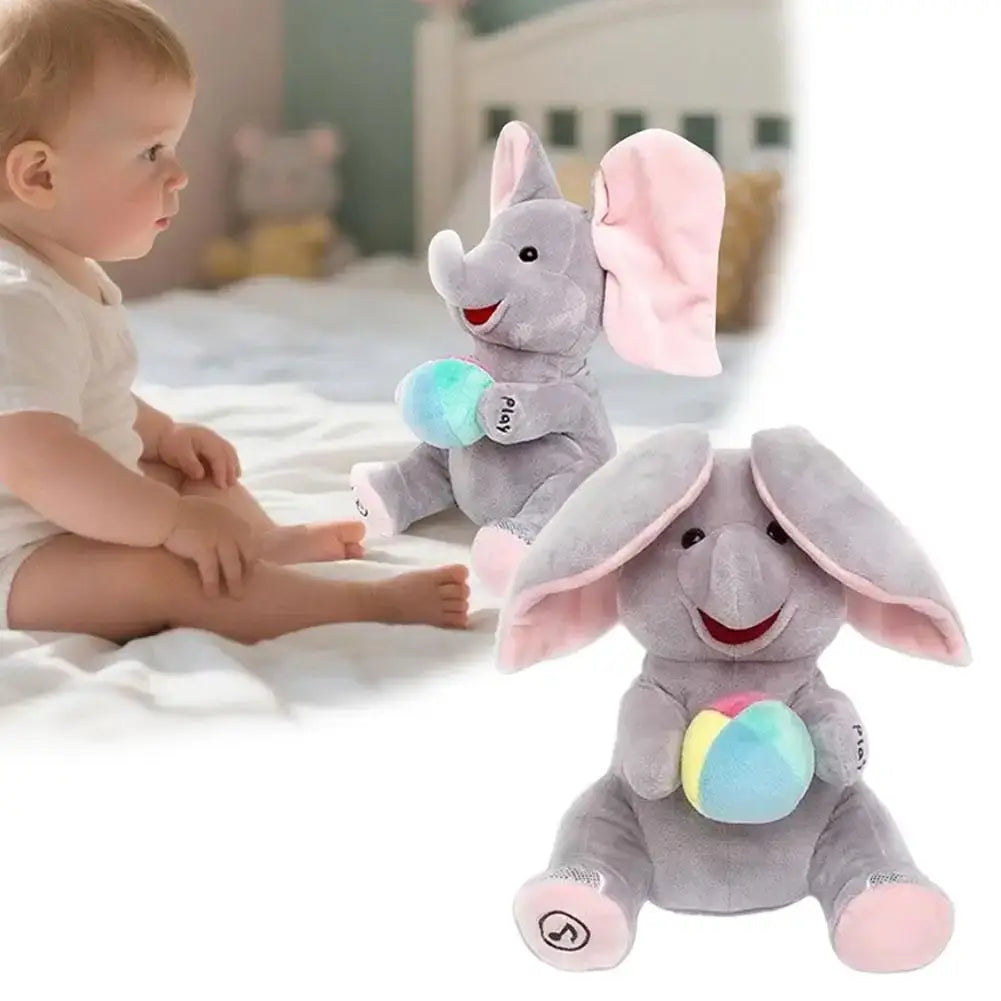 Peek-a-boo Elephant Plush Toy