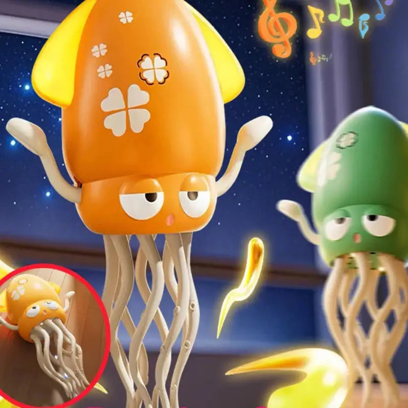 Electric dancing octopus toy