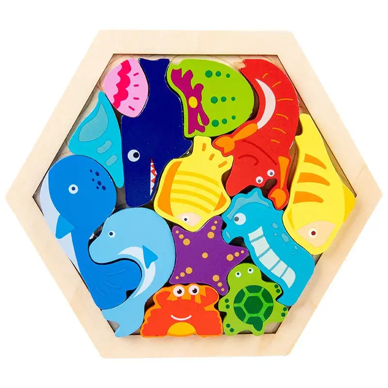 Wooden Puzzle Toy for Baby