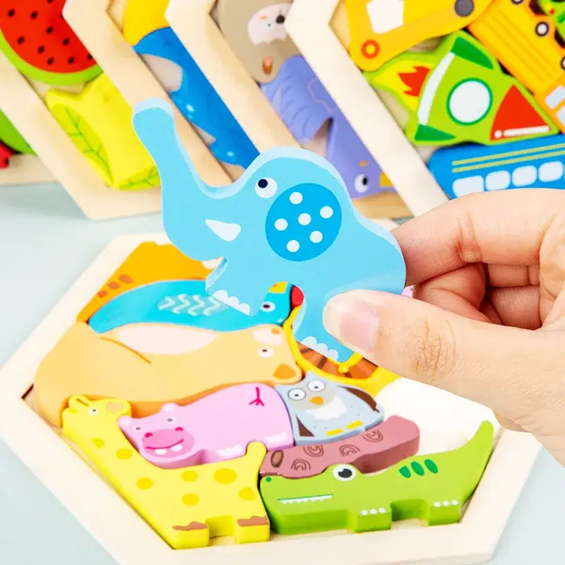 Wooden Puzzle Toy for Baby