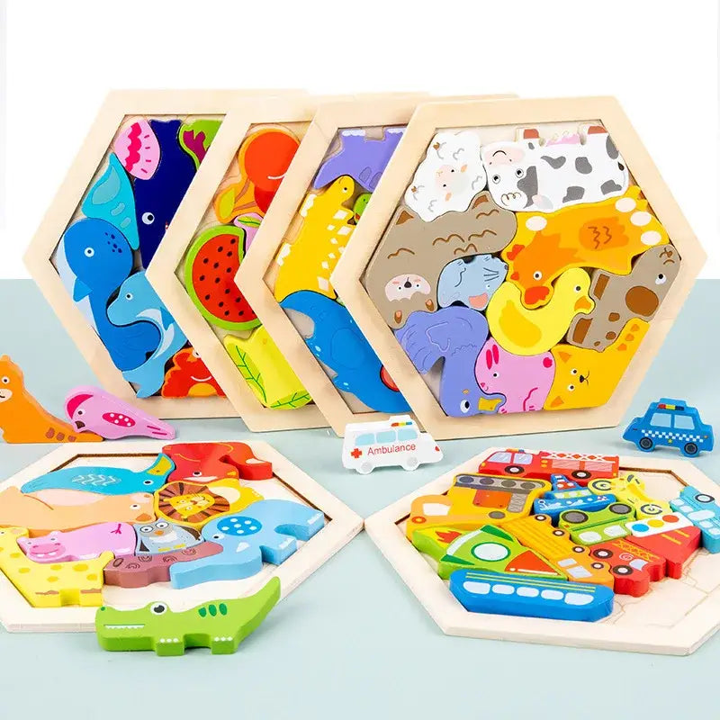 Wooden Puzzle Toy for Baby