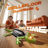 Remote control wall climbing robot toy