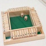 Shut The Box 4 Player Game