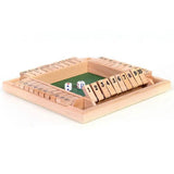 Shut The Box 4 Player Game