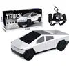 Décalques blanches mat pour voiture télécommandée tesla cybertruck modèle 3 idéal cadeau