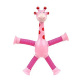 Anti-stress Suction Cup Giraffe Toys