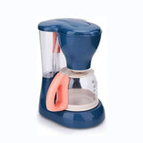 Appareils chef cuisinier bleu et corail en cafetière goutte à goutte avec carafe en verre clair stimule l’imagination cuisine réalistes