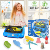 Color-changing kitchen toys