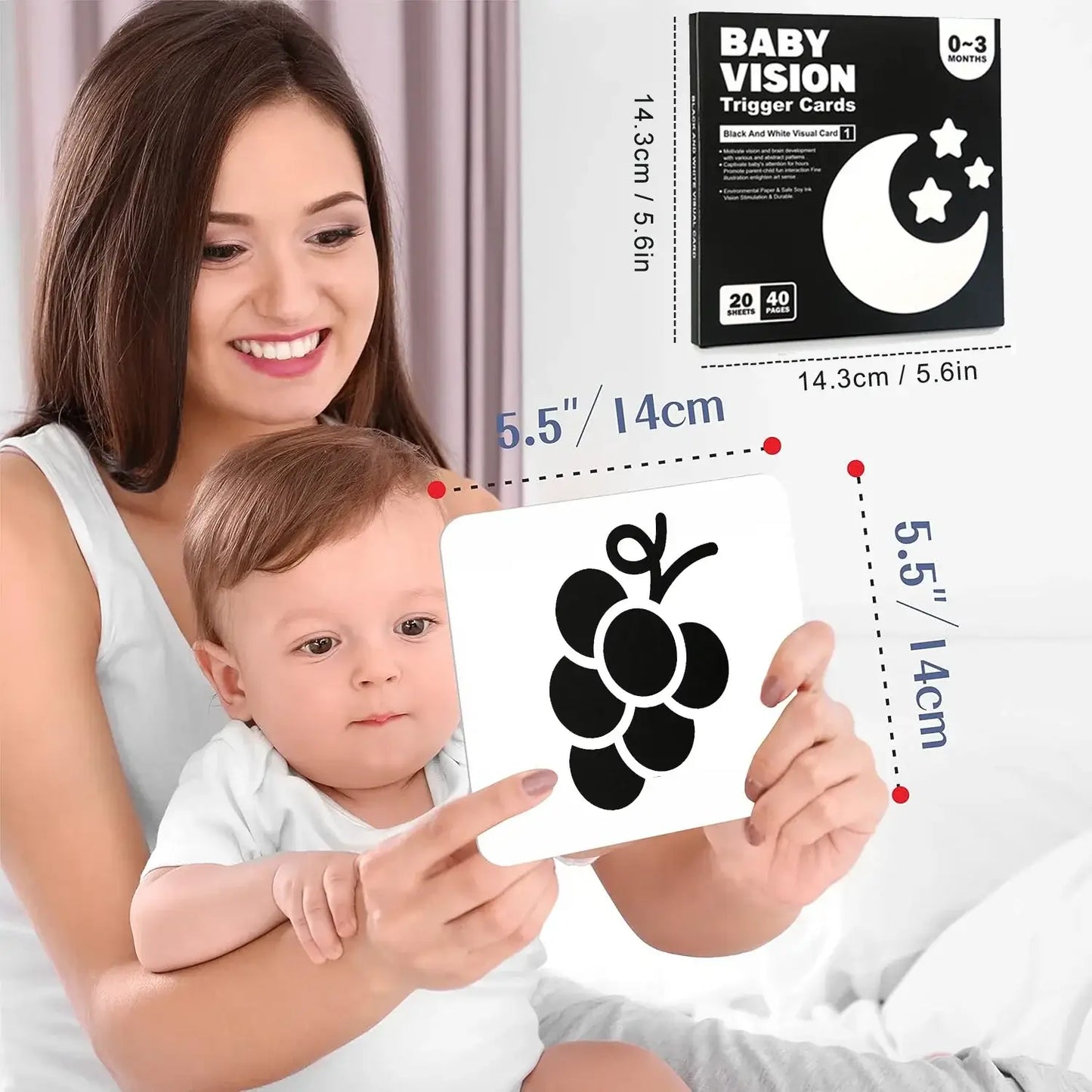 Educational toys for infants' visual development