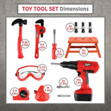 Kids' Pretend Play Workbench Toys