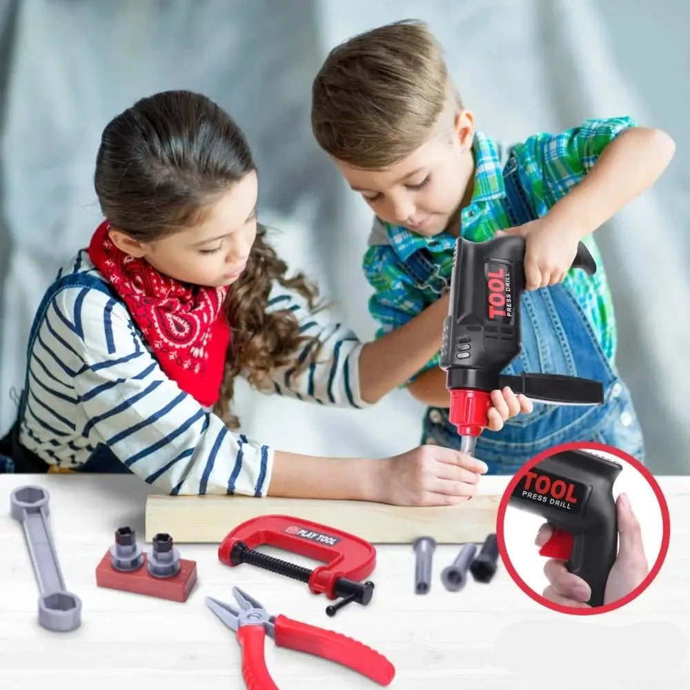 Kids' Pretend Play Workbench Toys