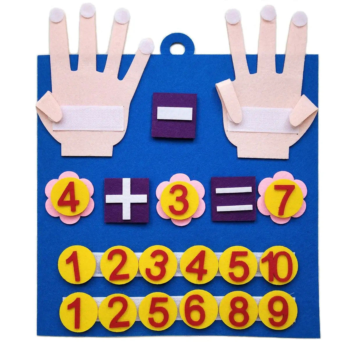 Tableau éducatif sur les mathématiques, jouet Montessori d’apprentissage des chiffres