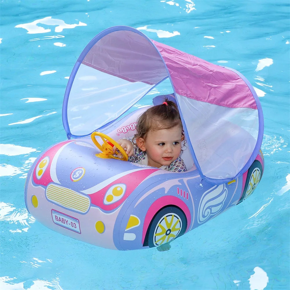 Bouée Voiture Bébé avec  Auvent