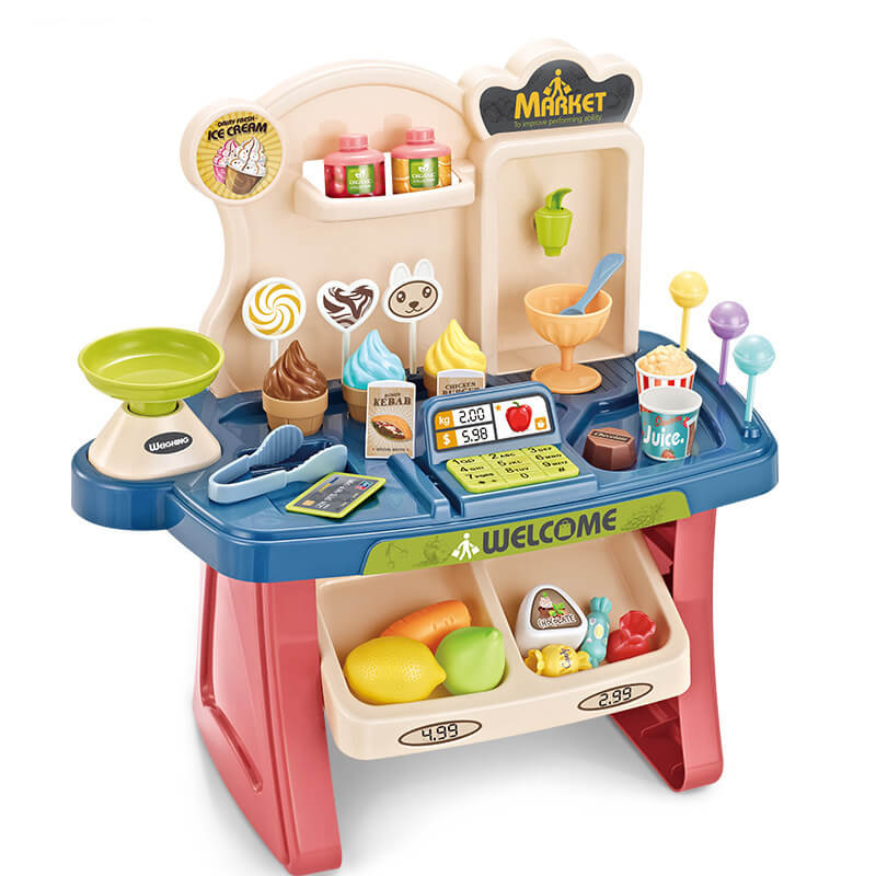 Set Registratore di Cassa Supermercato per Bambini (Interattivo ed Educativo)
